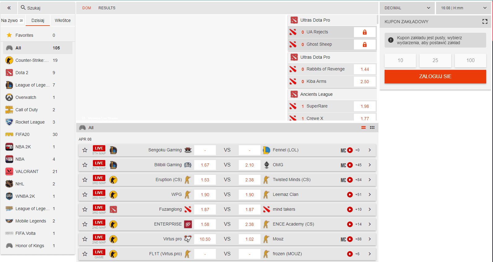 Zakłady na PLN w SlottyWay Kasyno